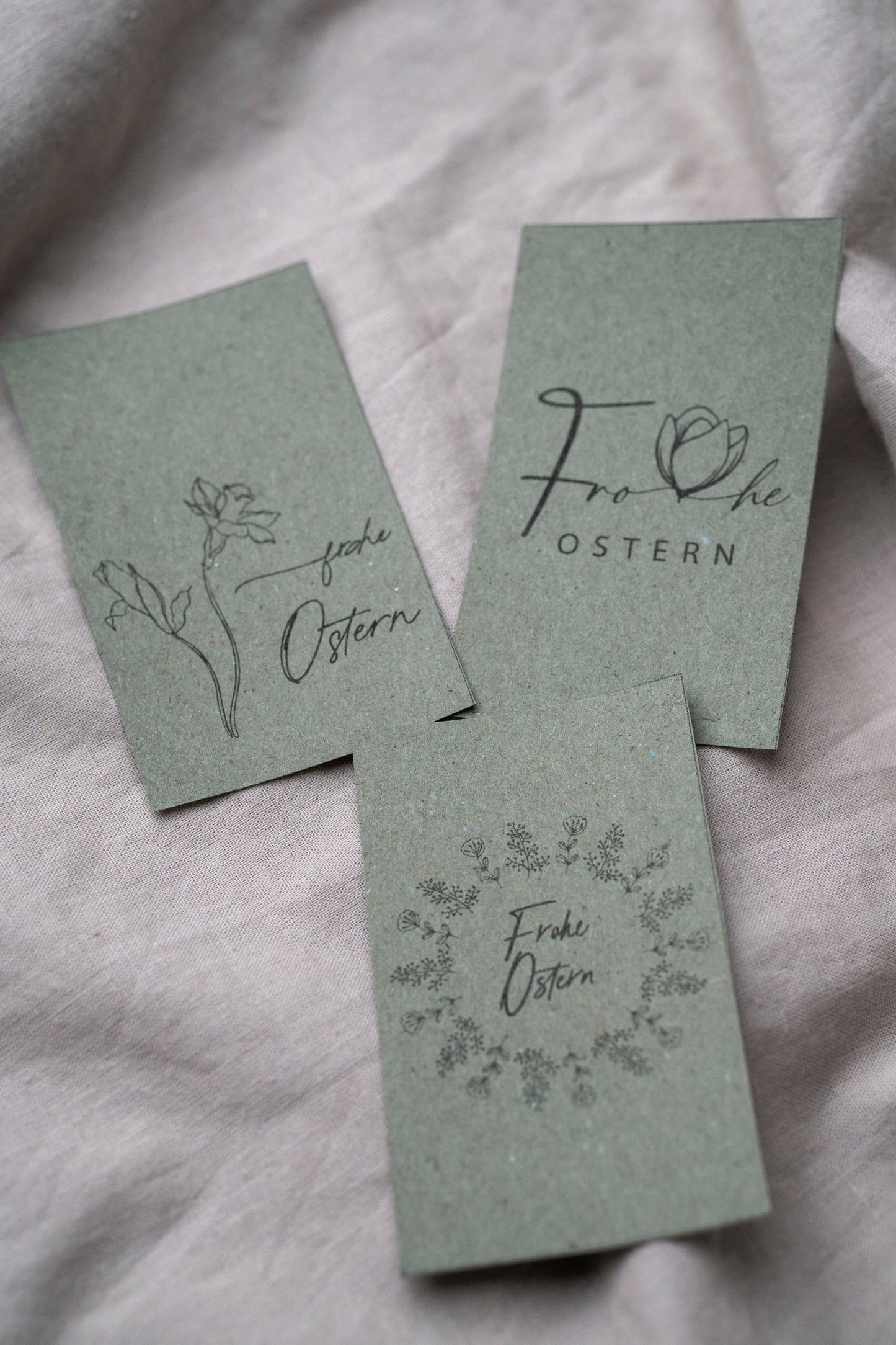 Geschenkanhänger Frohe Ostern | Druckvorlage