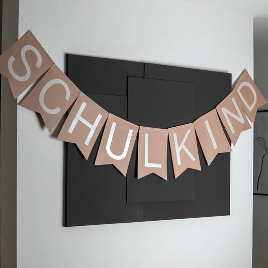 DIY | Schulkind Girlande