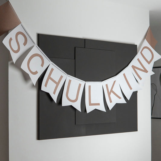 DIY | Schulkind Girlande 2.0