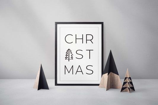 Poster Christmas | Druckvorlage