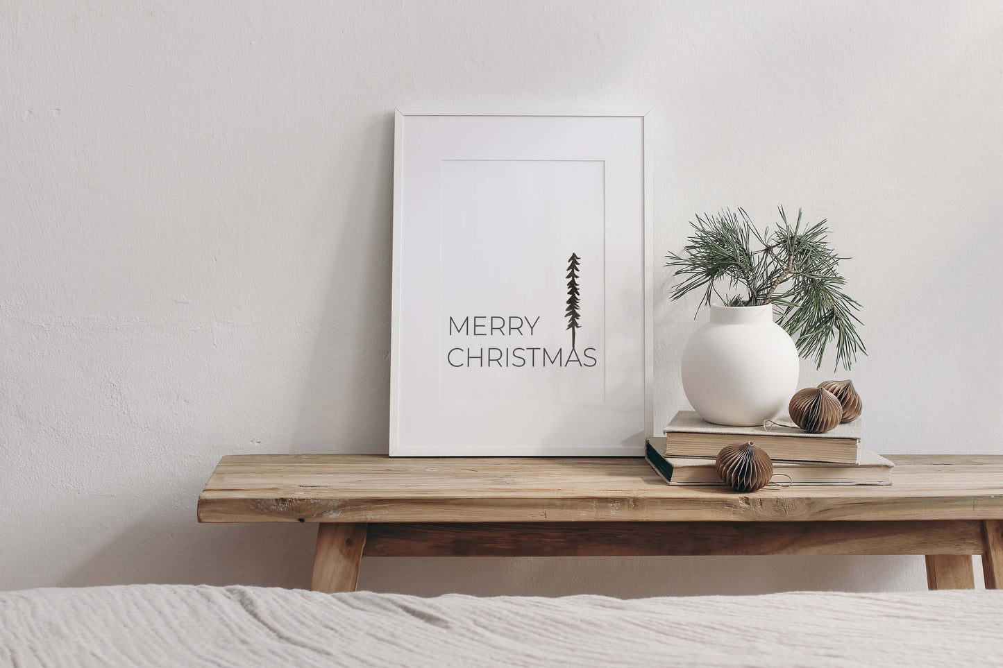 Poster Merry Christmas | Druckvorlage